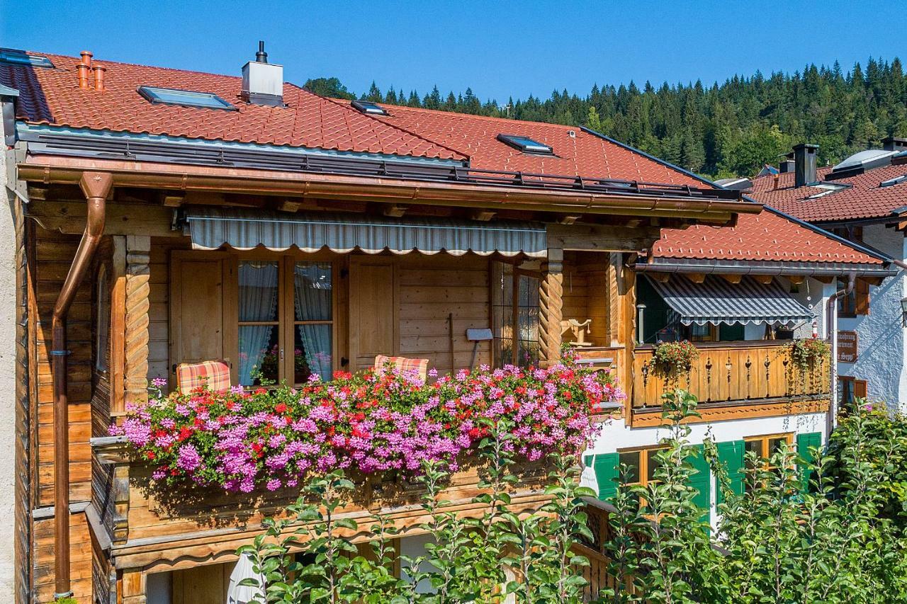 Beim Gschdoaga Daire Mittenwald Dış mekan fotoğraf