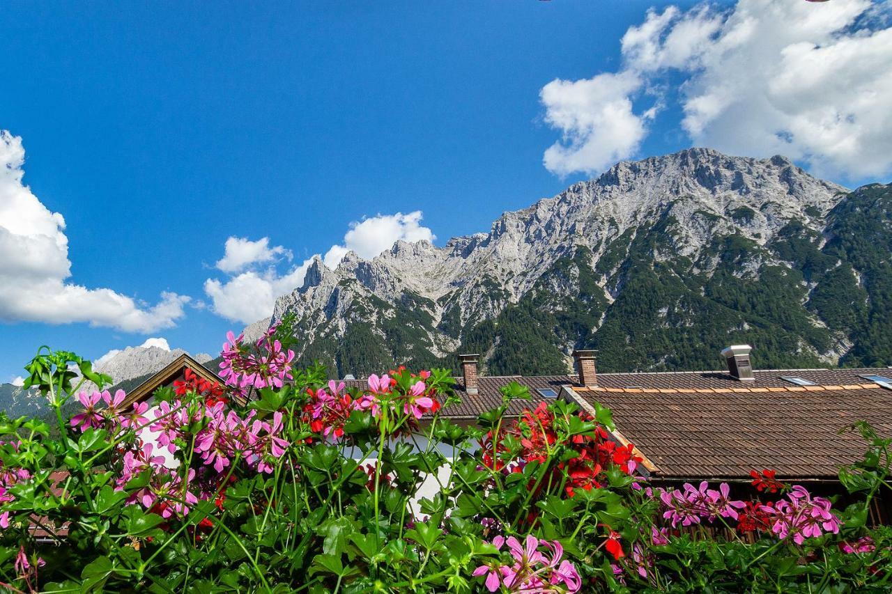 Beim Gschdoaga Daire Mittenwald Dış mekan fotoğraf